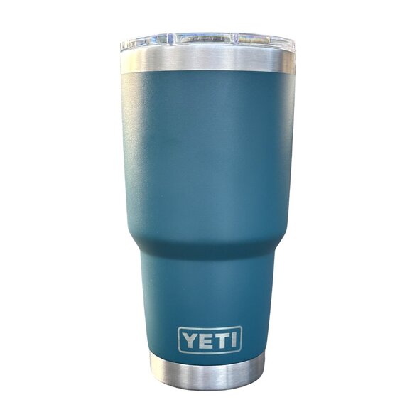 LASER ENGRAVED PERSONALIZATION YETI 30oz. TUMBLER - AGAVE TEAL - Picture 1 of 2